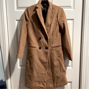 Camel Wool Blend Coat